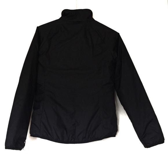 the north face black and pink jacket